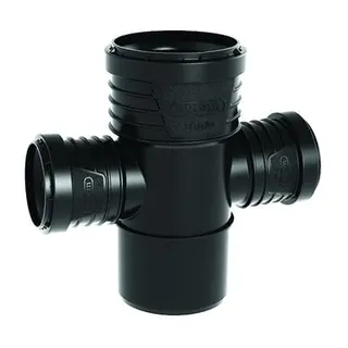 comfort-Doppelabzweig schallgedämmt DN 70x50x50 87,5 Grad