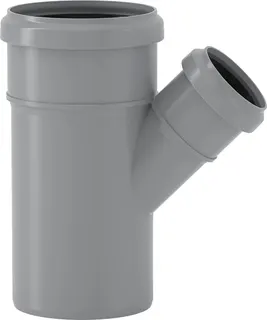 HT-Abzweig DN 50x40mm, 87 Grad m.vormontierten Dichtringen
