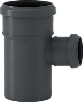 HT-Abzweig DN 110x50mm, 87 Grad m.vormontierten Dichtringen