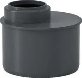 HT-Reduktion DN 160x110 exzentrisch, mit vormontiertem Dichtring