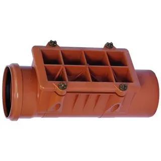 KG-Reinigungsrohr eckig DN 125