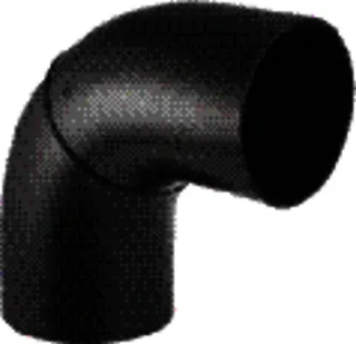 Geberit PE-Bogen 90' mit großem Radius geschweißt 370.055.16.1 200mm