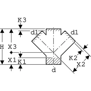 Geberit Doppelabzweig 45 Grad 367.235 110/110mm – Bild 3