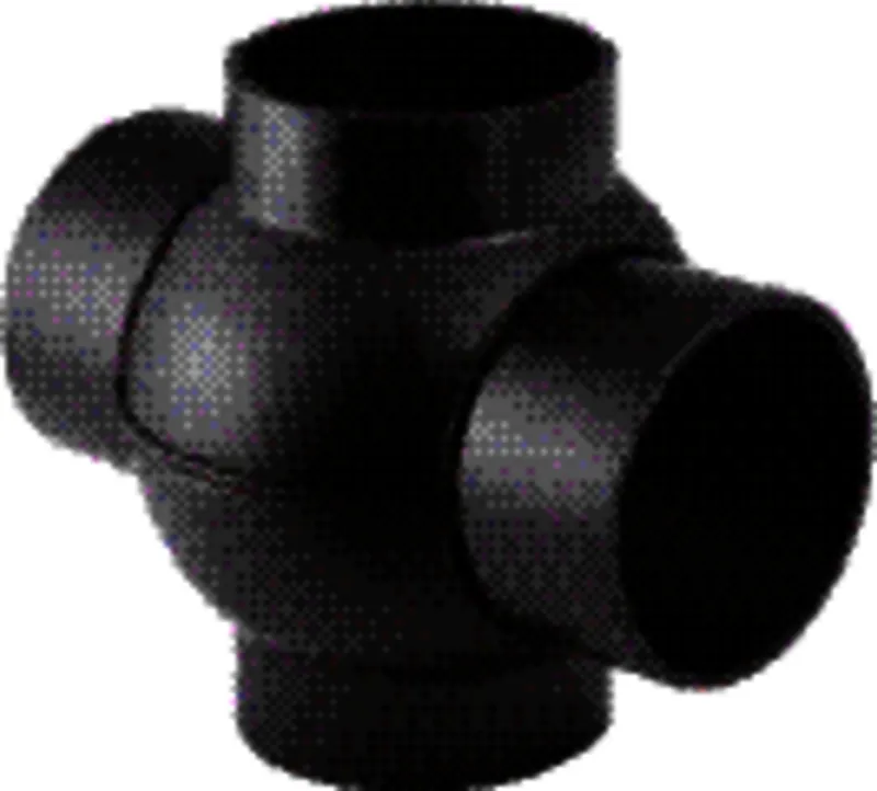Geberit Doppelabzweig 88,5Grad 365.275 75/75mm