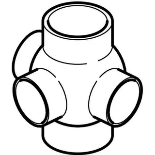 Geberit Mehrfachabzweig (3) 367.605 110/110mm – Bild 3