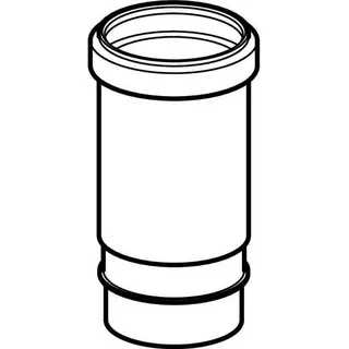 Geberit PE-Langmuffe 90mm mit Dichtung 366.700.16.1 – Bild 3