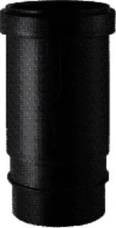 Geberit PE-Langmuffe 160mm mit Dichtung 369.700.16.1