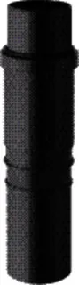 Geberit PE Industrie-Langmuffe 110mm 367.701.16.1