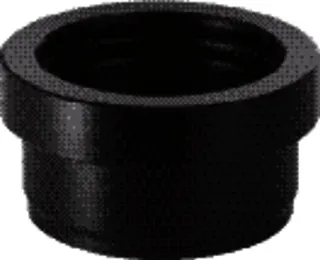 Geberit PE-Anschluss-Steckmuffe mit Dichtring, 50x45mm, 361.768.16.1