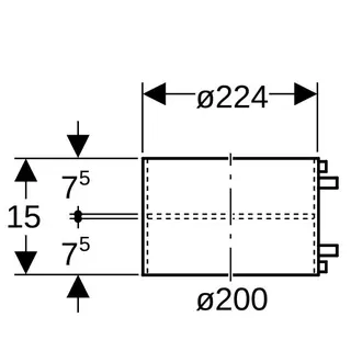 Geberit PE Thermomuffe 200mm 370.775.16.1 – Bild 4