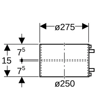 Geberit PE Thermomuffe 250mm 371.775.16.1 – Bild 4