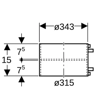 Geberit PE Thermomuffe 315mm 372.775.16.1 – Bild 4