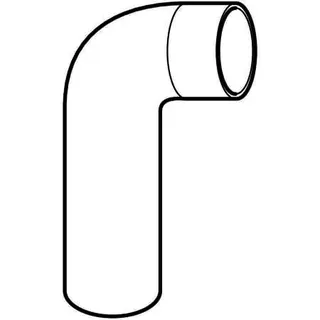 Geberit PE-Bogen 88,5' m.langem Schenkel 75mm, 365.051.16.1 – Bild 3