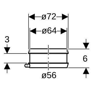 Geberit Elektroschweißband für Fixpunkt PE, 363.776.16.1, DN 50 (56 mm) – Bild 4