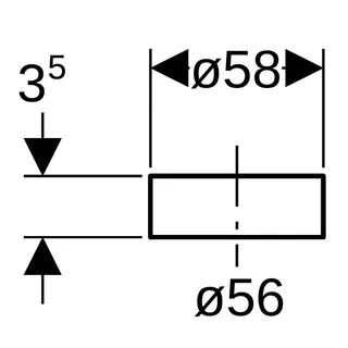 Geberit Schutzkappe f.Rohrende 363.802 56mm – Bild 4