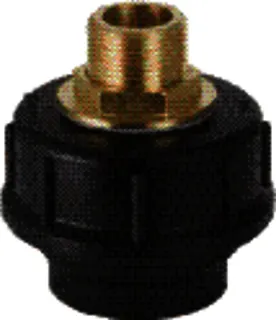 Geberit Verschraubung mit Messingnippel 152.981  50mm x3/4"