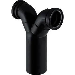 Geberit PE-Wandklosett-Doppelbogen 367.923.16, DN 100/80/80, 110/90/90 mm – Bild 2