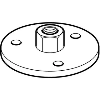 Geberit Deckenscheibe mit Gewindemuffe 1/2" für PE-Rohr, 362.839.26.1 – Bild 3