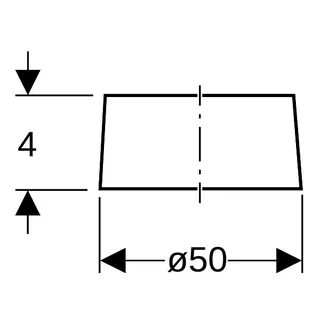 Geberit PE-Stützring PE auf Guss 359.455.00.1. 56mm – Bild 4