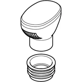 Geberit Belüftungsventil BON-AIR GRB90 f.Geberit PE d75/110, 90mm, 310.006.00.1 – Bild 3