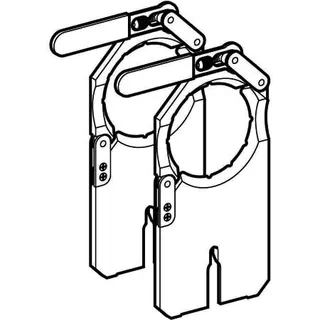 Geberit Aufspannplatten-Garnitur 40mm 359.817.00.1 – Bild 3