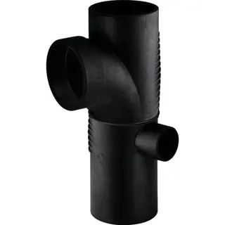 Geberit Silent-dB20 Kombi-EckabzweigMAX 88.5 Grad, rechts, 90/90/56 – Bild 2