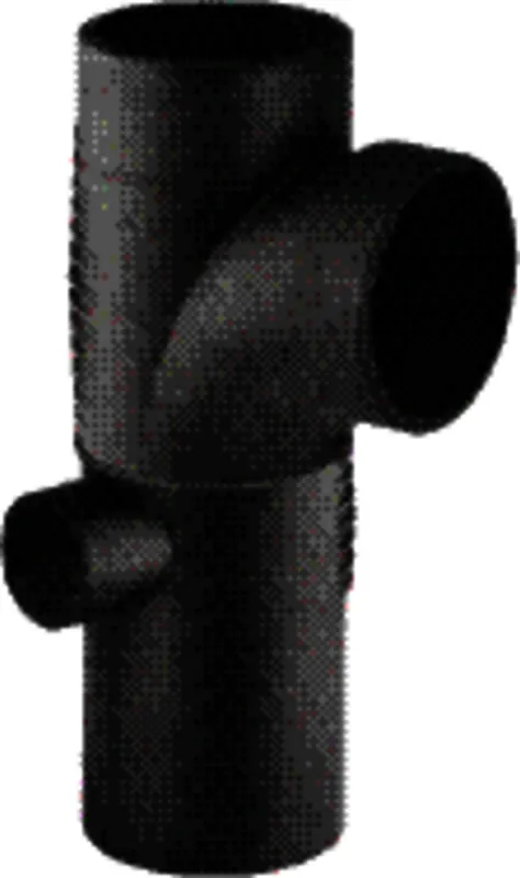 Geberit Silent-db20 Kombi-EckabzweigMAX 88.5 Grad, links, 100/100/56