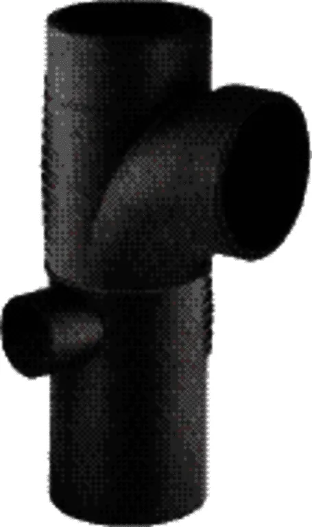 Geberit Silent-db20 Kombi-EckabzweigMAX 88.5 Grad, links, 100/90/56
