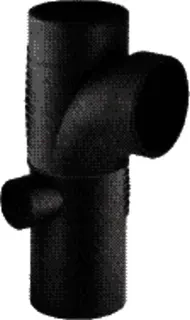 Geberit Silent-db20 Kombi-EckabzweigMAX 88.5 Grad, links, 100/90/56