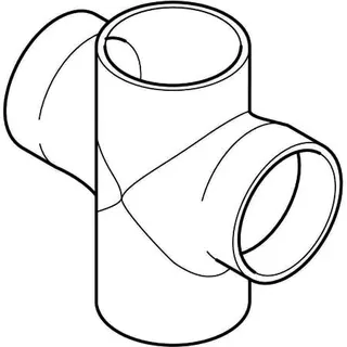 Geberit db20 Doppelabzweig MAX 88,5 DN 90 (d = 90) 308.082.14.1 – Bild 3