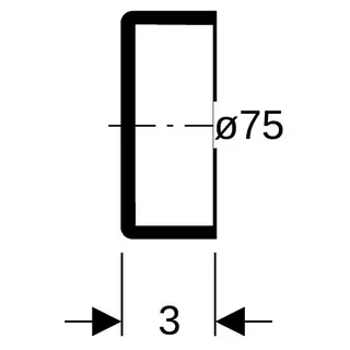 Geberit db20 Enddeckel DN 70 (d 75) 307.005.14.1 – Bild 4