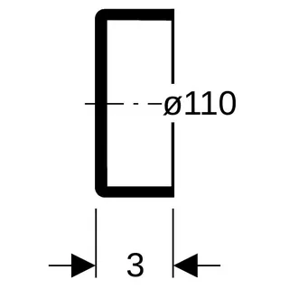 Geberit db20 Enddeckel DN 100 (d 110) 310.005.14.1 – Bild 4