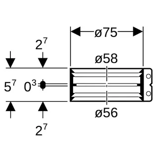 Geberit db20 Übergangsspannverbinder db20/andere Werkst.,DN 56, 359.426.00.2 – Bild 4