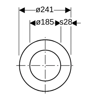 Geberit Rohrschott120 d160 315.820.00.1 d160mm – Bild 5