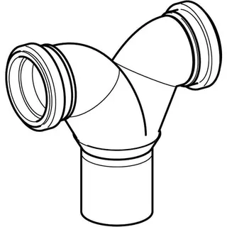 Geberit db20 Wand-WC-Doppelbogen 90Gr. DN 90/90 308.923.14.1 – Bild 3