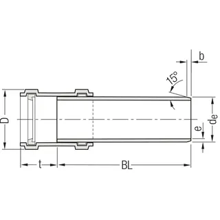 RAUPIANO PLUS Abflussrohr DN 200, Baulänge 3000 mm – Bild 3