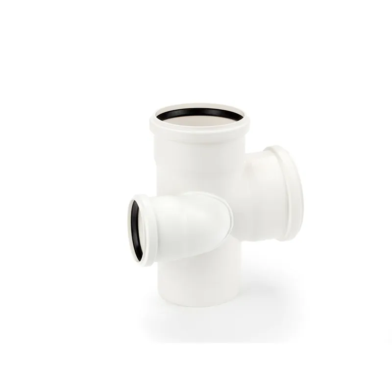 RAUPIANO PLUS Schachtabzweig links DN 110/75/110, 87 Grad