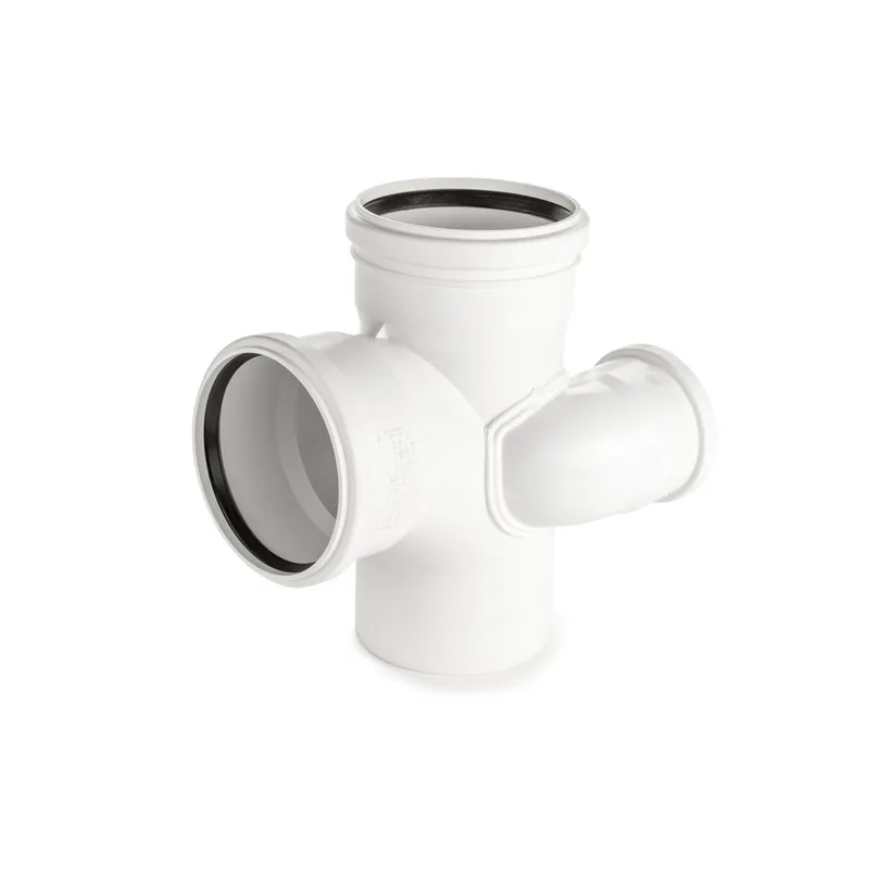 RAUPIANO PLUS Schachtabzweig links DN 90/75/90, 87 Grad