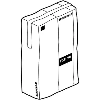 Geberit mineralische Vergussmasse FSH 90 Sack a'25 kg 388.303.00.1 – Bild 3