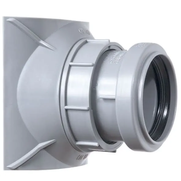 airfit Schraubabzweig DN 110/40 grau , Z-42.1-603