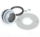 airfit Flansch-Adapter DN 75/50 aus PP, Lochabstand 100-105mm