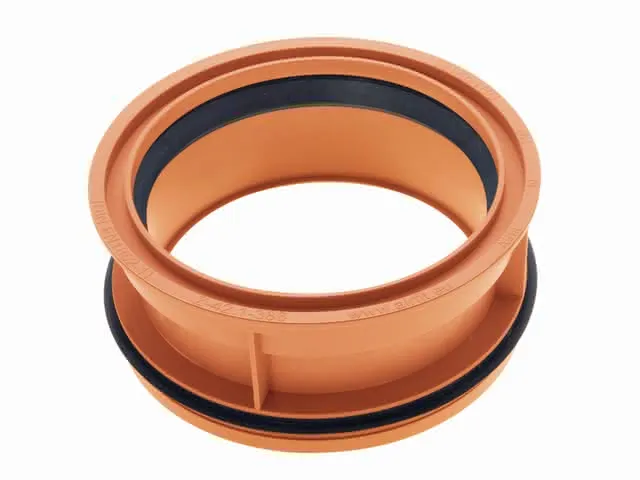 airfit PP-Abwasser-Innen-Reduzierstück DN160/125 für erdverlegte Rohre,rotbraun