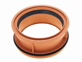 airfit PP-Abwasser-Innen-Reduzierstück DN160/125 für erdverlegte Rohre,rotbraun