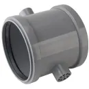 airfit PP-Doppelschiebemuffe Plus DN 160 für HT-Rohre, grau