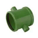 airfit PP-Doppelschiebemuffe Plus DN 110 für KG-Rohre, grün