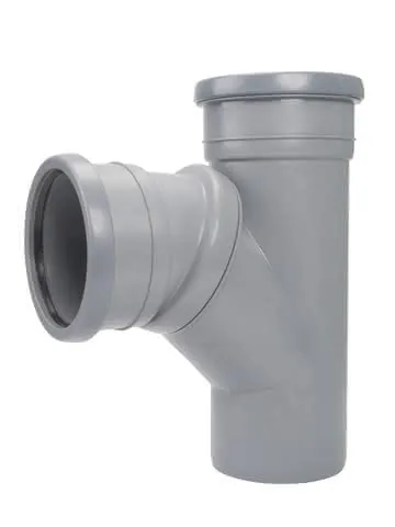 airfit Universal-Abzweig, eine Muffe DN 40/40, grau