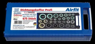 airfit Universal-Dichtungskoffer, Profi für Sanitär, Heizung, Solar, Gas