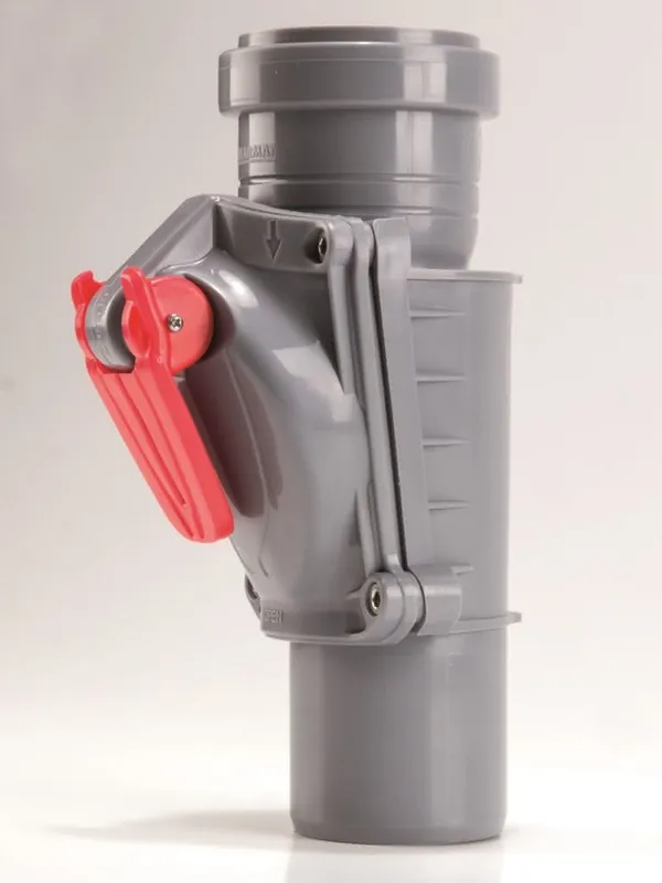airfit Rückstauverschluss DN 110 für senkrechte Montage