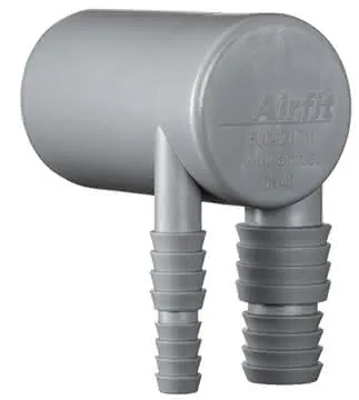 airfit Doppel-Anschlusswinkel DN 40 für Waschmaschine u. Kondenstrockner