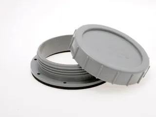 airfit Reinigungsflansch f. Wände, Behälter, Maschinenverkleidung